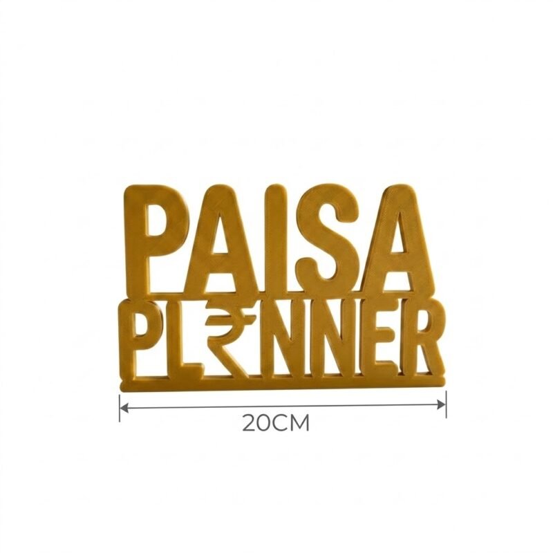 Paisa Planner 3D Printed Desk Organizer | Budget Planner & Finance Gift - Image 6