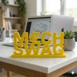 Mech Swag 3D Printed Desk Sign for Mechanical Engineers, Workshop & Office Decor Gift - Image 3