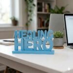 Healing Hero 3D Printed Desk Sign for Doctors & Nurses | Medical Gift Decor - Image 4