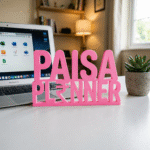 Paisa Planner 3D Printed Desk Organizer | Budget Planner & Finance Gift - Image 2