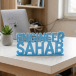 Engineer Sahab 3D Printed Desk Sign for Engineers Gift - Image 9