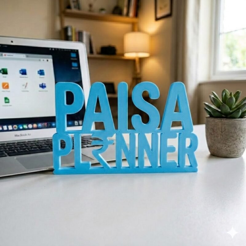 Paisa Planner 3D Printed Desk Organizer | Budget Planner & Finance Gift - Image 7