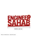 Engineer Sahab 3D Printed Desk Sign for Engineers Gift - Image 7