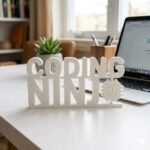 Coding Ninja 3D Printed Desk Sign for Developers, IT Office Decor, Programmer Gift - Image 4
