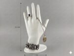 Premium White Jewellery Hand Holder Stand | 3D Printed Ring Bracelet Necklace Display | Durable Lightweight Plastic Organizer | Space Saving Jewelry Stand for Home, Shop & Exhibition(White Color) - Image 4