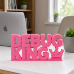 Debug King 3D Printed Desk Sign for Developer Desk Decor - Image 5