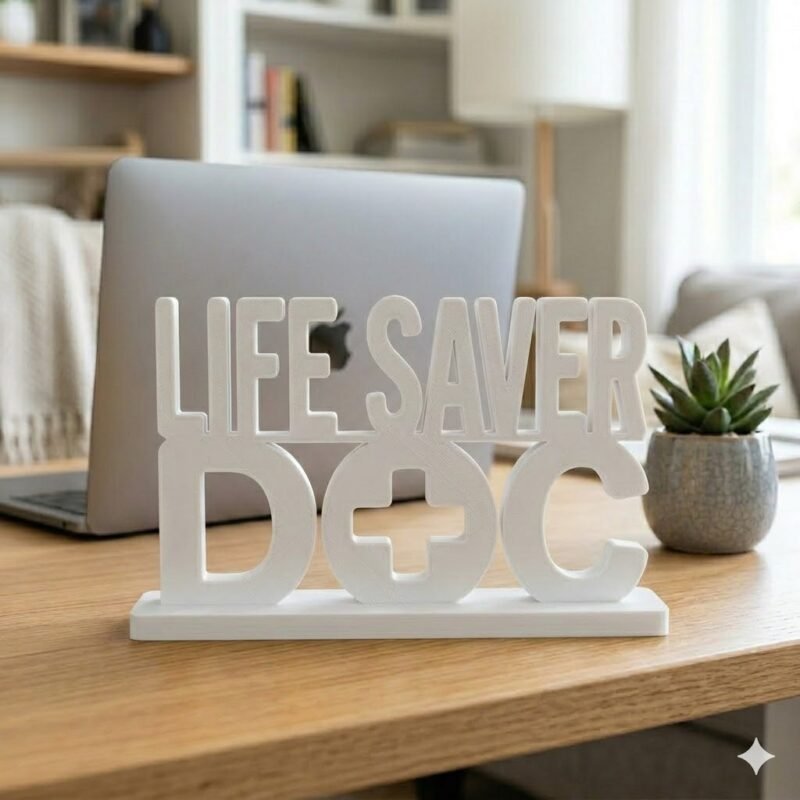 Life Saver Doc 3D Printed Emergency Document Holder for Travel Safety Medical Info Storage Office Industrial Use - Image 8