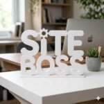 Site Boss 3D Printed Desk Sign for Engineers & Construction Office Decor - Image 3