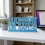 Lucknow Dr Sahab 3D Printed Doctor Name Plate | Personalized Desk Sign for Clinic & Hospital - Image 2