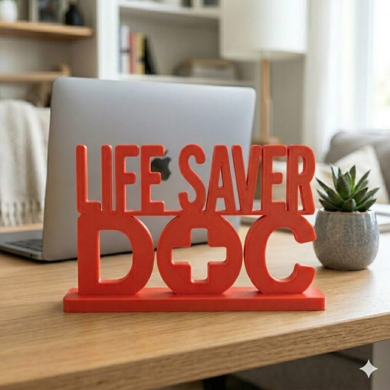 Life Saver Doc 3D Printed Emergency Document Holder for Travel Safety Medical Info Storage Office Industrial Use - Image 7