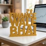 Finance Wale Bhai 3D Printed Desk Name Plate for CA & Finance Professionals