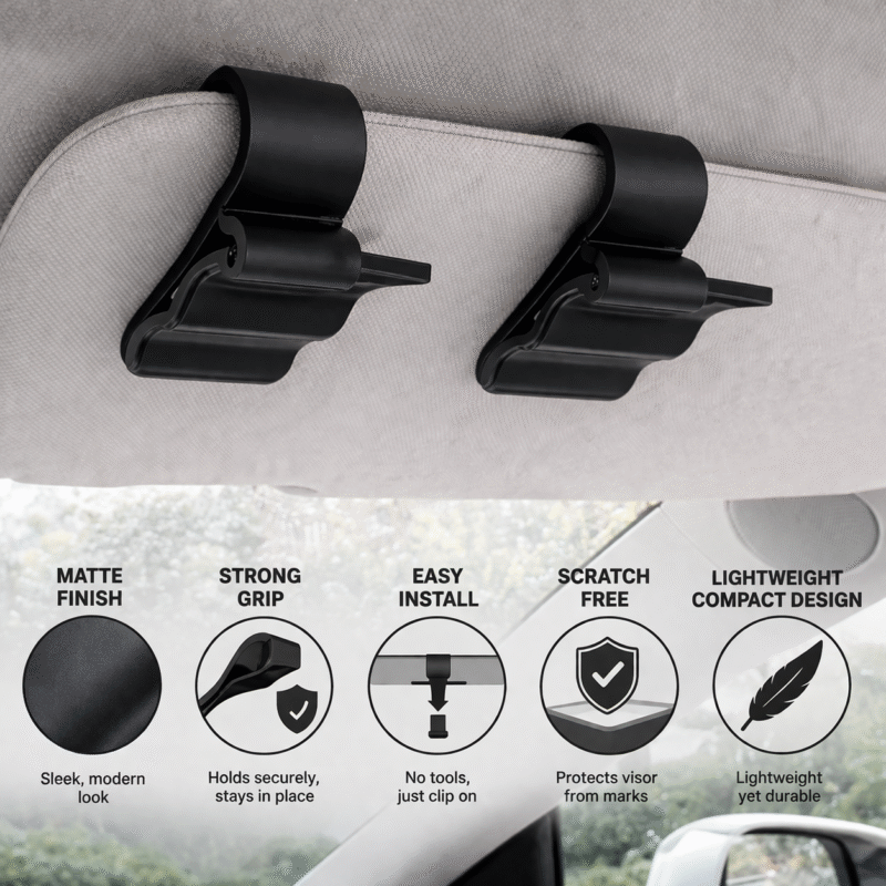 Universal Car Sunglasses Holder