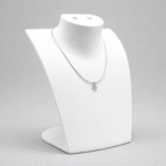 Loop Group Premium Jewelry Necklace Stand, Necklace Pendant Chain Holder, Earring Display Stand, 3D Printed Jewelry Organizer for Shop Counter Dressing Table(White Color)