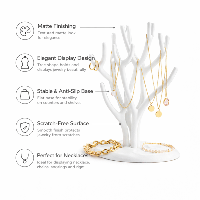 Coral Jewelry Organizer