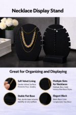 Jewelry Organizer Necklace Stand Bracelet Holder Display Stand | Multi-Layer Jewelry Display Rack | Necklace & Bracelet Organizer for Home, Shop, Dressing Table - Image 3