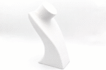 Premium Necklace Display Bust Stand – 3D Printed Jewelry Holder for Dressing Table, Shop & Exhibition Use, Lightweight Durable Plastic Neck Stand, Space Saving Organizer for Chains & Accessories(White Color) - Image 4