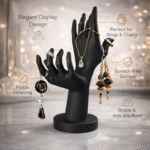 Elegant Dual-Hand Jewelry Holder
