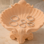 Coastal Shell Jewelry Dish