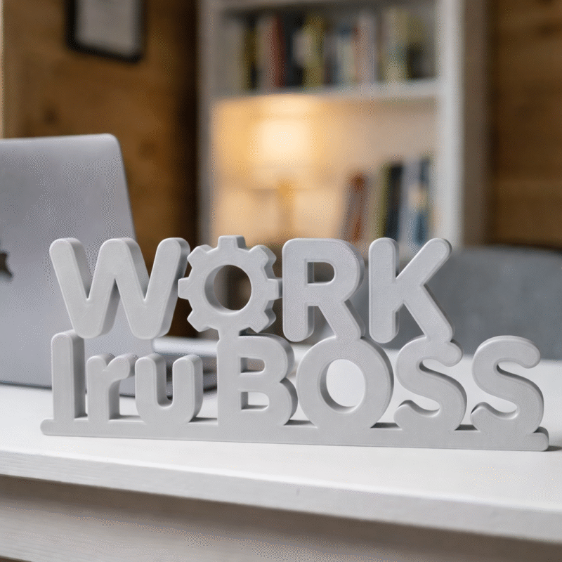 Work Iru Boss Desk 3D Printed - Image 5