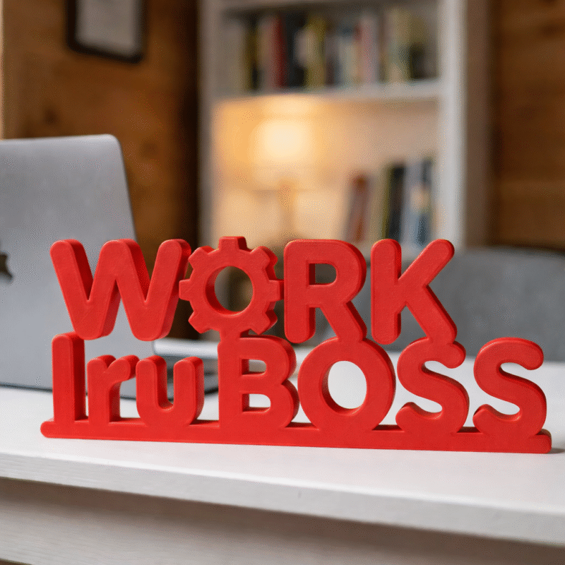 Work Iru Boss Desk 3D Printed - Image 4