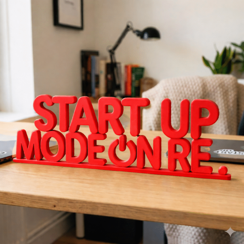 Start Up Mode On Re Desk 3D Printed - Image 4