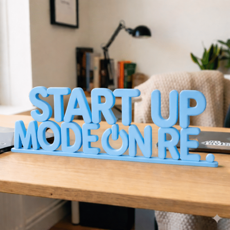 Start Up Mode On Re Desk 3D Printed - Image 5