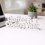 Coffee & Coding Yaar 3D Printed - Image 7