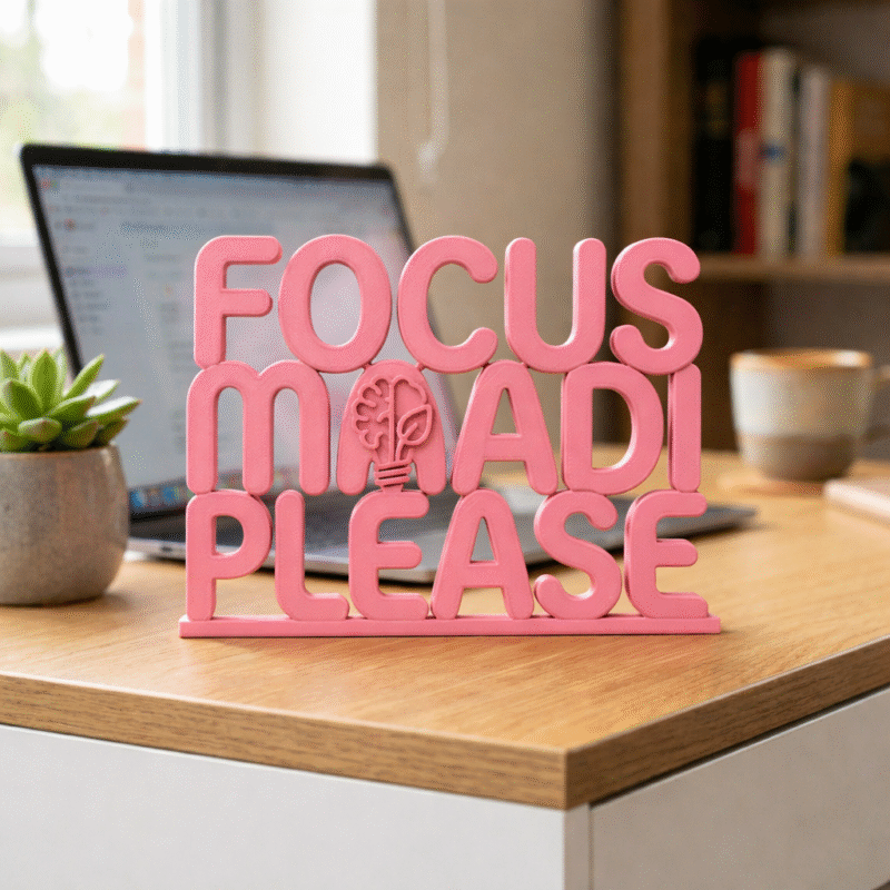 Focus Maadi Please Desk Sign - Image 3