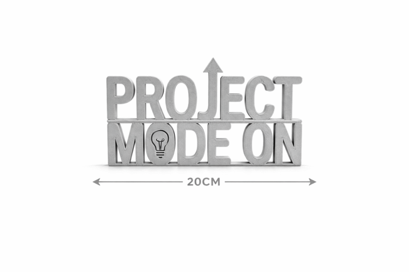 Project Mode On 3D Printed Desk Sign for Office Desk - Image 7