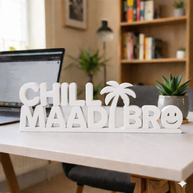 Chill Maadi Bro Desk Decor 3D Printed - Image 7