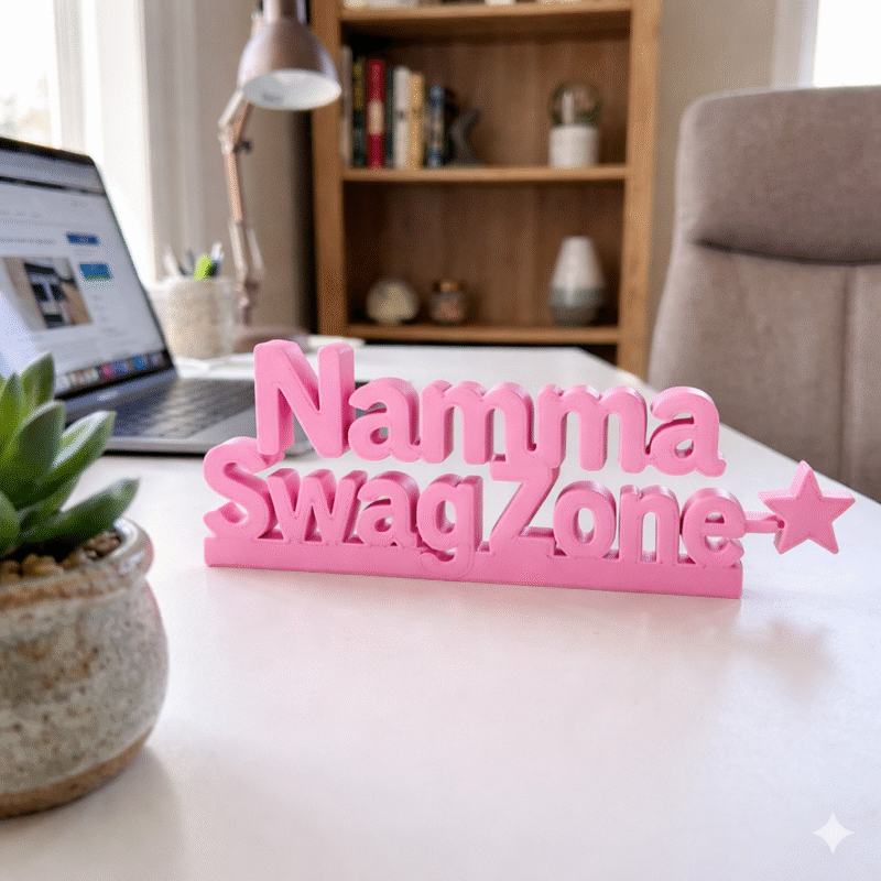 Namma Swag Zone Desk Decor 3D Printed - Image 3