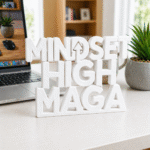 Mindset High Maga 3D Printed Desk Sign - Image 7