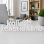 kaiku tension bro 3d printed desk sign - Image 8
