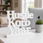 Hustle Koro Yaar 3D Printed Name Stand - Image 9