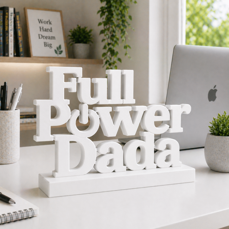 Full Power Dada 3D Printed Name Stand - Image 8