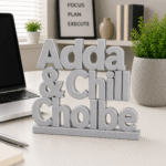 Adda & Chill Cholbe 3D Printed Name Stand - Image 6