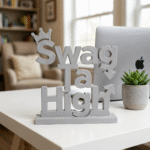Swag Ta High 3D Printed Name Stand - Image 5