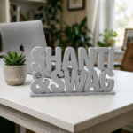 Shanti & Swag Custom 3D Printed Desk Sign - Image 6