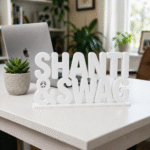 Shanti & Swag Custom 3D Printed Desk Sign - Image 8