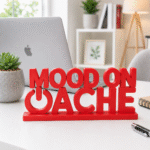 Mood On Ache 3D Printed Desk Sign - Image 7