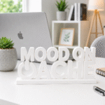 Mood On Ache 3D Printed Desk Sign - Image 8