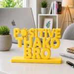 Positive Thako Bro 3D Printed Desk Sign - Image 9