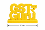 GST Guru 3D Printed Office Desk Sign - Image 2