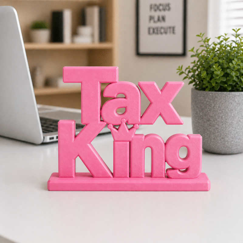 Tax King 3D Printed Office - Image 4