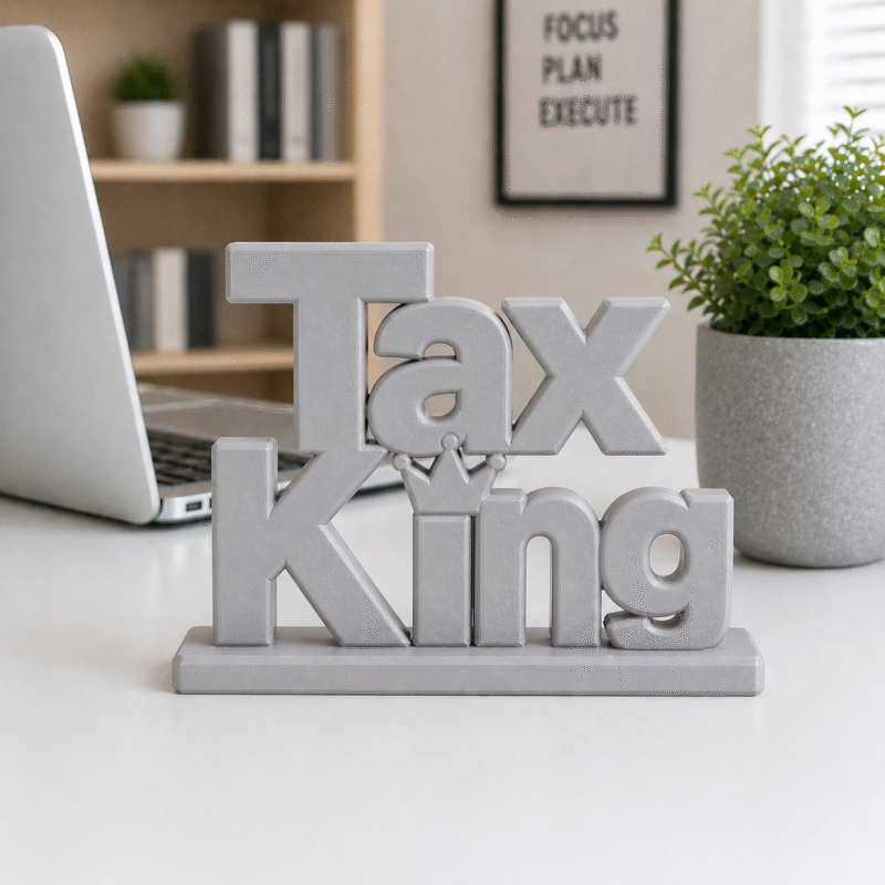 Tax King 3D Printed Office - Image 6