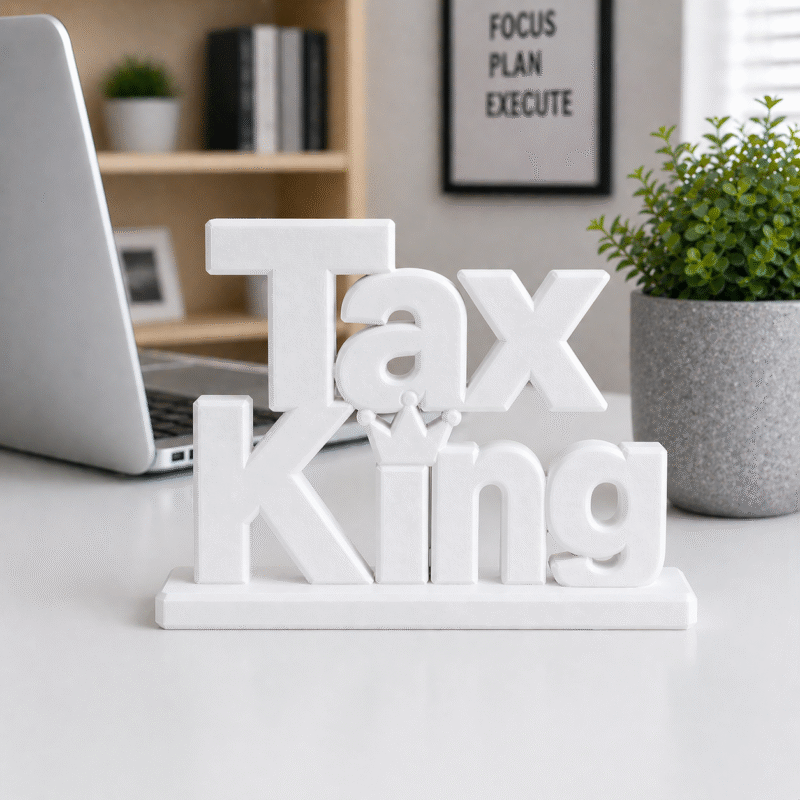 Tax King 3D Printed Office - Image 8