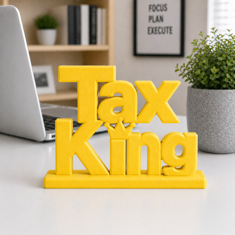 Tax King 3D Printed Office - Image 9