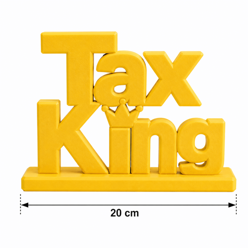 Tax King 3D Printed Office - Image 2