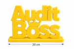 Audit Boss 3D Printed Office Desk Sign - Image 2