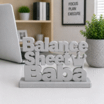 Balance Sheet Baba 3D Printed Desk Decor - Image 6